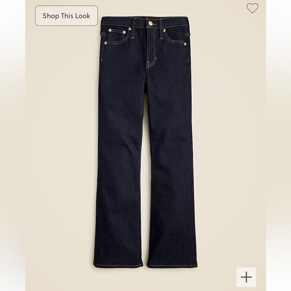 J crew High-rise bootcut jean in 2003 super-stretch - Picture 4 of 5